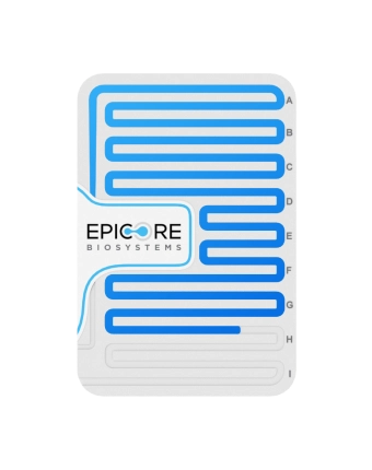 Epicore Biosystems microfluidic sweat  Discovery Patch