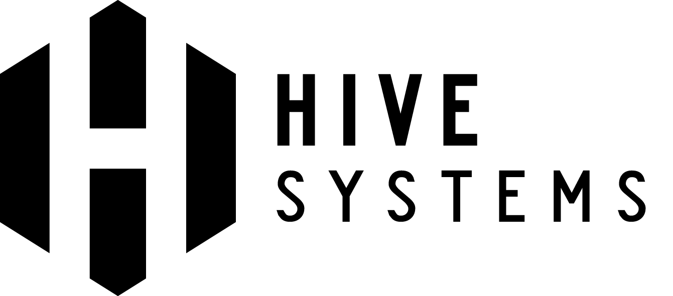 Hive Systems Hive Systems Logo black