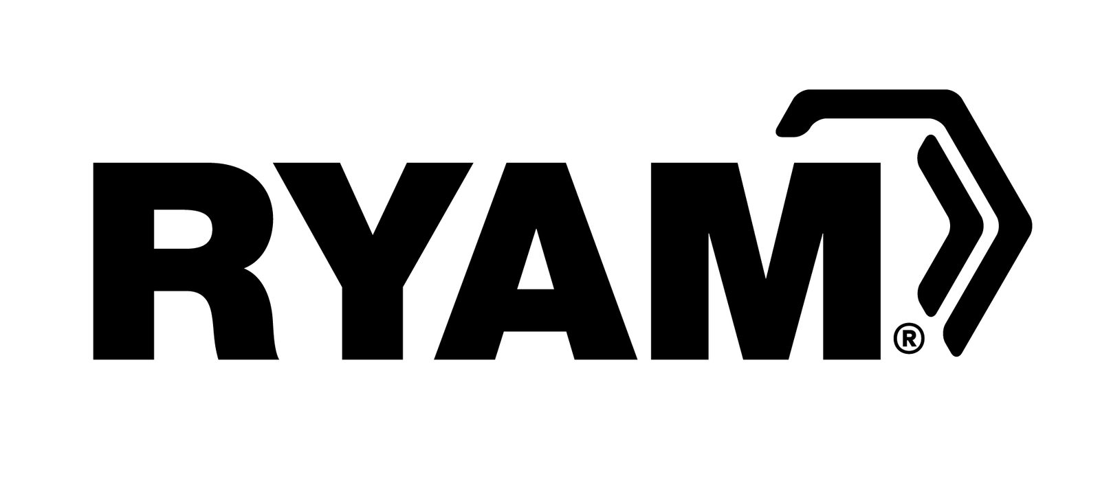 RYAM RYAM company logo black